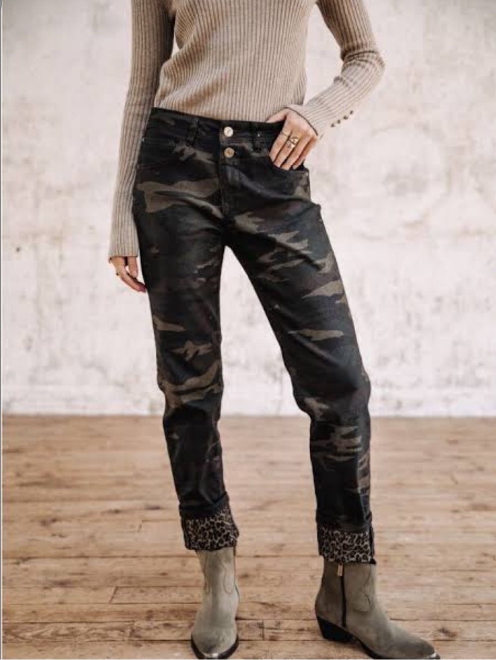 Freeman T. Porter Turn-up jeans  Salomé Getaway Jeans - Sz. 31